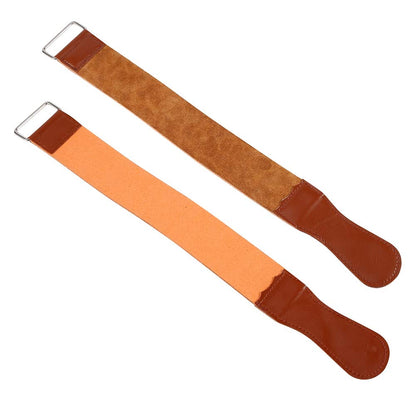Leather Razor Shaving Strap, New Cow Leather Manual Strop Straight Barber Shaving Razor Sharpening Strap Tool Shave Sharpener Barber Hair Removal Sharpening Belt