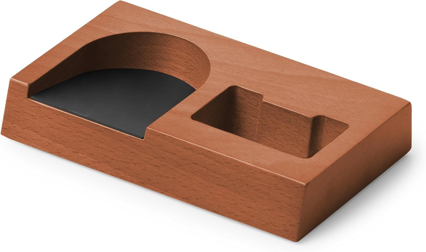 Protective Stand - Companion Holder for The Rolling Knife Sharpener (Original Brown)