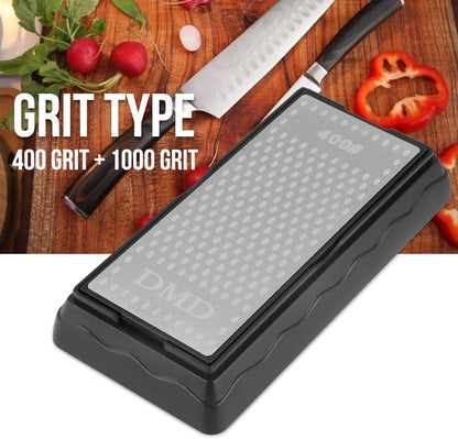200 x 70mm Diamond Sharpening Stone, 400&1000 Kitchen Knives Grinding Stone