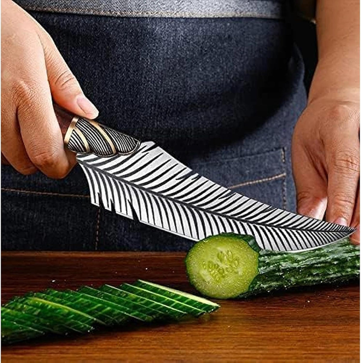Huusk Japanese Meat Cleaver Knife, High Carbon Steel with Sheath | Hand Forged Japanese Style Blade, Multipurpose for Kitchen Camping BBQ, Holiday Gift for Thanksgiving & Christmas