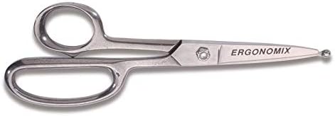 Professional Poultry Shears/Scissors - Made in USA by Wolff Industries - All Metal, High Leverage, Ergonomic Shears for Evisceration, Deboning, and Utility Poultry Processing (9" High Leverage)