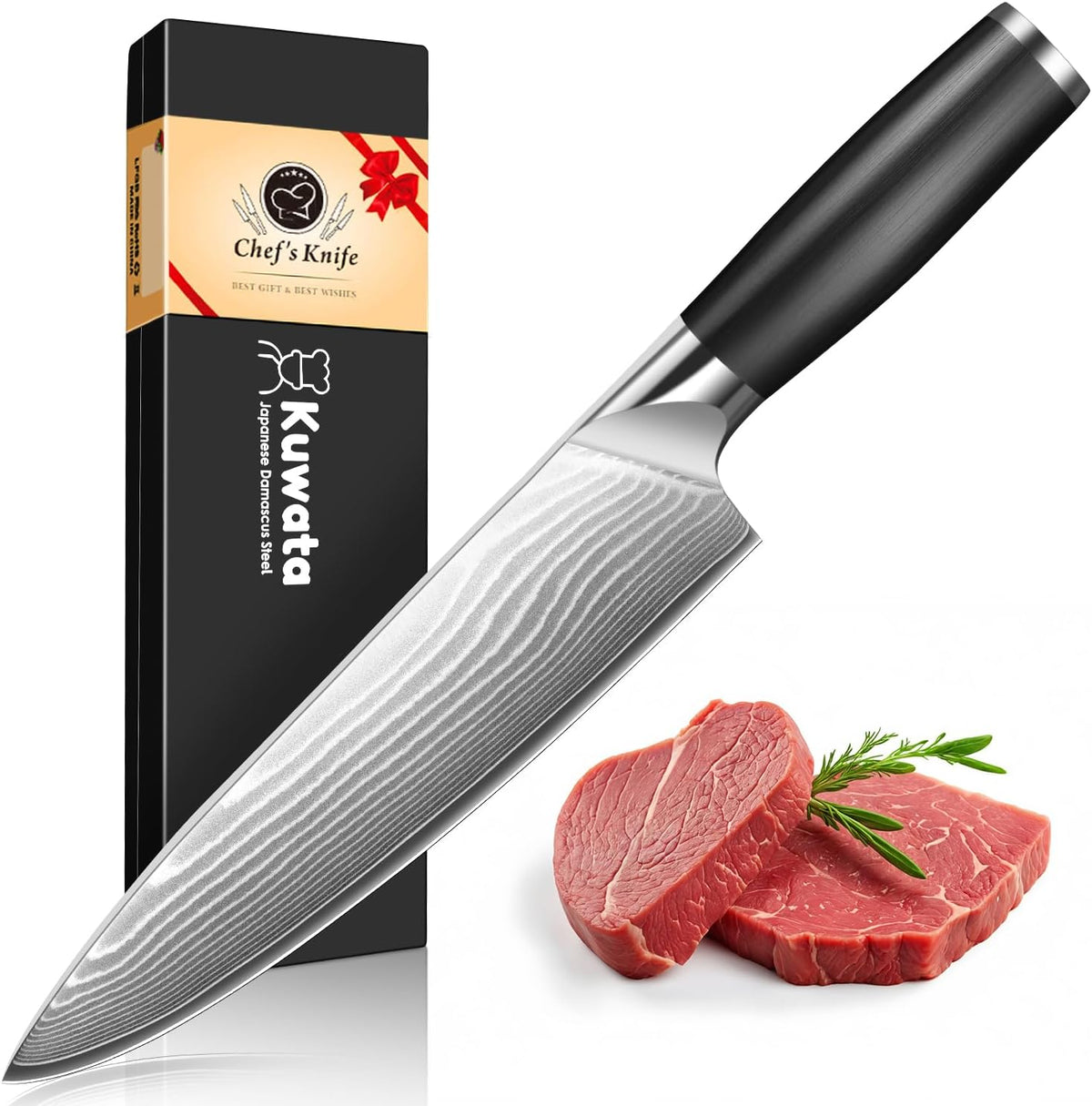 Bread Knife for Homemade Bread, 10 Inch Multifunction Serrated Knife, Razor Sharp Slicer, Forged High Carbon Steel, Full Tang Ergonomic Handle Design for Sourdough Turkey Fruit