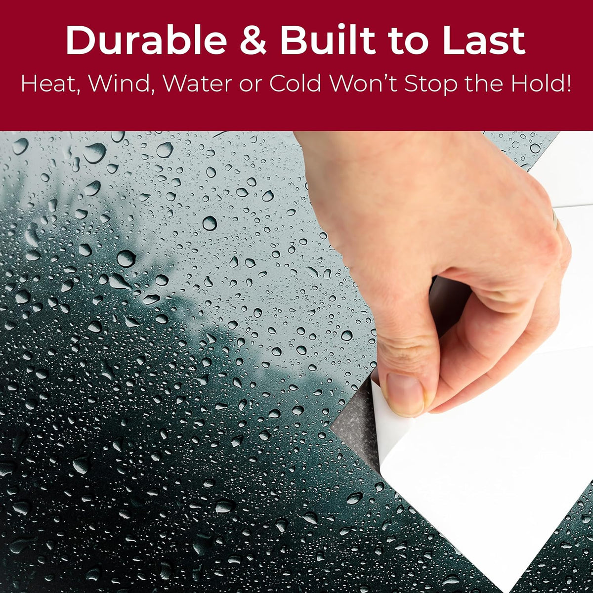 Cut-to-Size Bumper Sticker Magnetizer 4 Pack: Turn Any Decal Into a Strong Magnet. Durable & Weatherproof Magnetic Strip Protects Paint & Allows for Easy Swaps. Flexible 4x12 Sheet Guaranteed to Stick