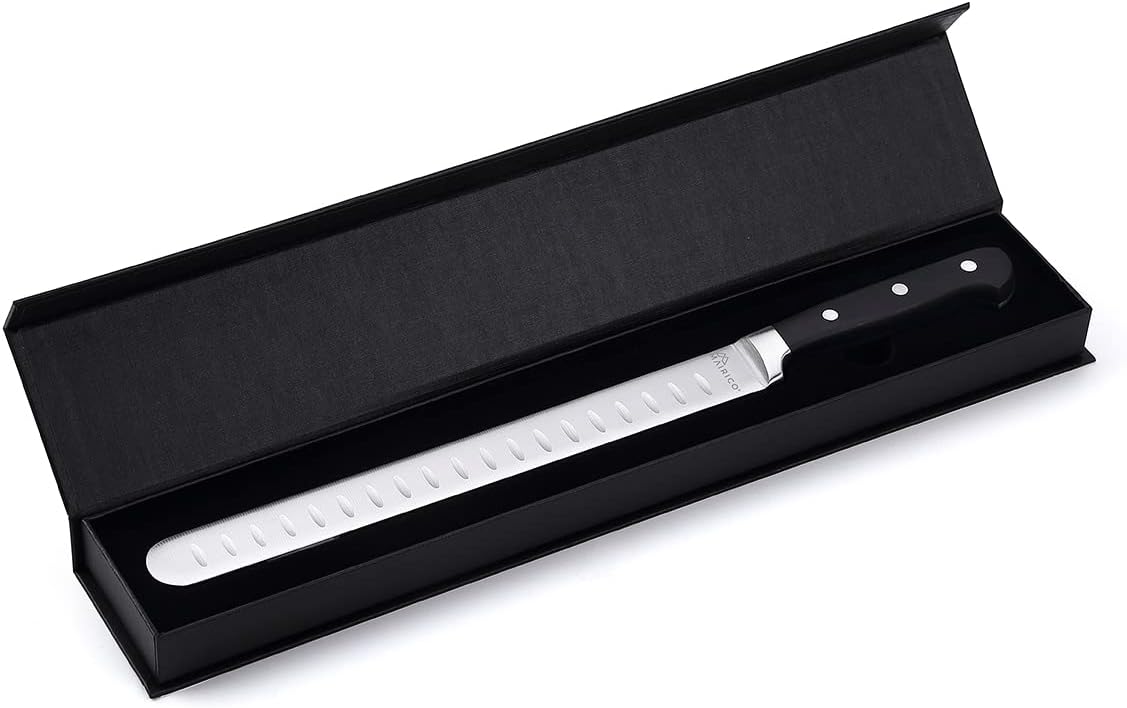 Brisket Slicing Knife - Ultra Sharp Premium 11-inch Stainless Steel Carving Knife for Slicing Roasts, Meats, Fruits and Vegetables