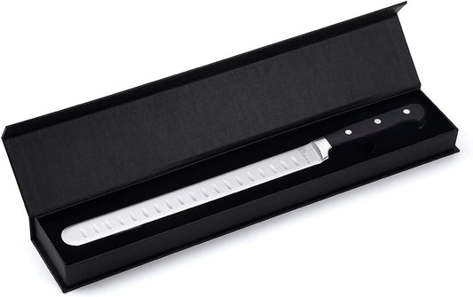 Brisket Slicing Knife - Ultra Sharp Premium 11-inch Stainless Steel Carving Knife for Slicing Roasts, Meats, Fruits and Vegetables