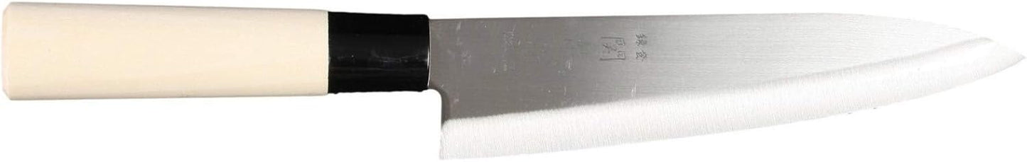 Japanese Paring Knife 4-Inch, High Carbon Stainless Steel Fruit Knife with Wooden Handle and Sheath, Small Utility Kitchen Knife for Peeling, Coring, Mincing, Made in Japan