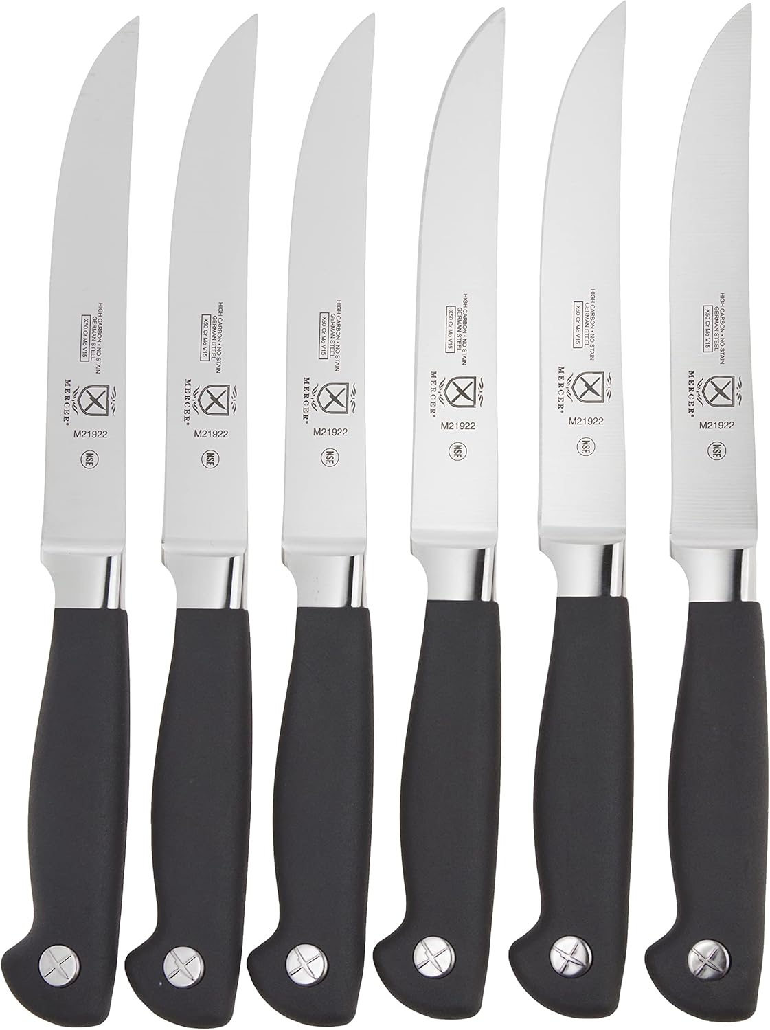 Genesis Steak Knife Set | Plain Edge, High Carbon, 5-Inch