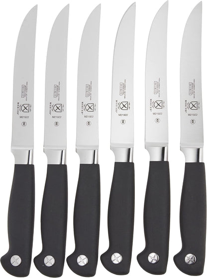 Genesis Steak Knife Set | Plain Edge, High Carbon, 5-Inch