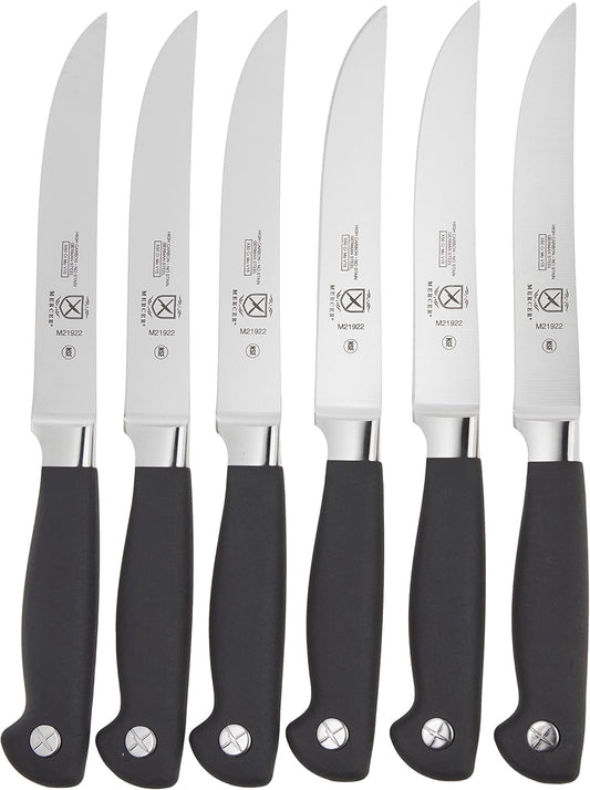 Genesis Steak Knife Set | Plain Edge, High Carbon, 5-Inch