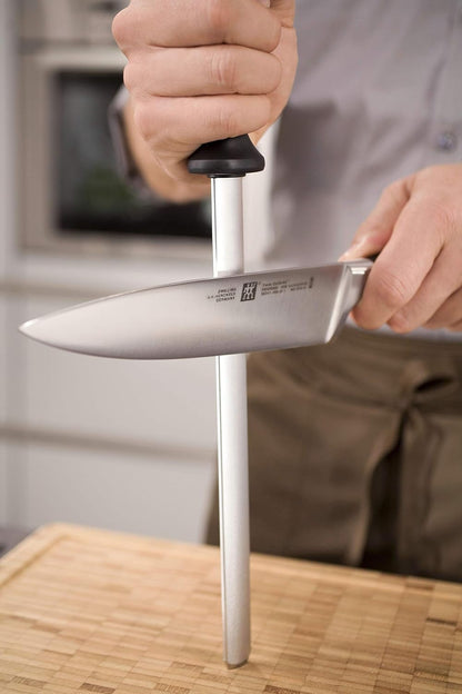 Sharpening steel, Silver/Black