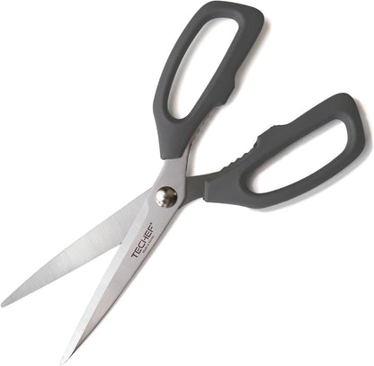 Kitchen Shears, All Purpose Scissors, Dishwasher Safe, Heavy Duty Meat Scissors Poultry Shears, Stainless Steel, Made in Korea (Dark Gray)