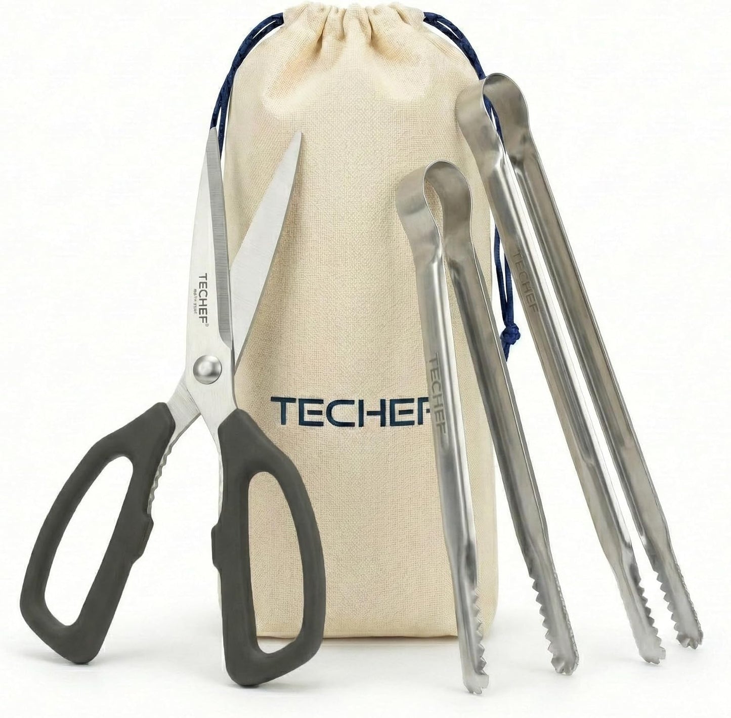 Kitchen Shears, All Purpose Scissors, Dishwasher Safe, Heavy Duty Meat Scissors Poultry Shears, Stainless Steel, Made in Korea (Dark Gray)