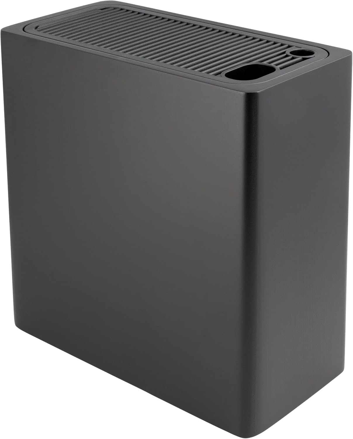 Universal Knife Block, Extra Large Storage Block with 28 Slots, Black,KB-6824BK
