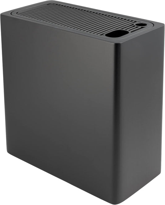 Universal Knife Block, Extra Large Storage Block with 28 Slots, Black,KB-6824BK