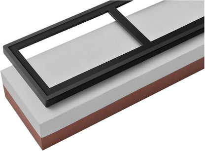 Premium Whetstone Knife Sharpening Stone 2 Side Grit 1000/3000 Waterstone- Whetstone Knife Sharpener- NonSlip Silicone Base
