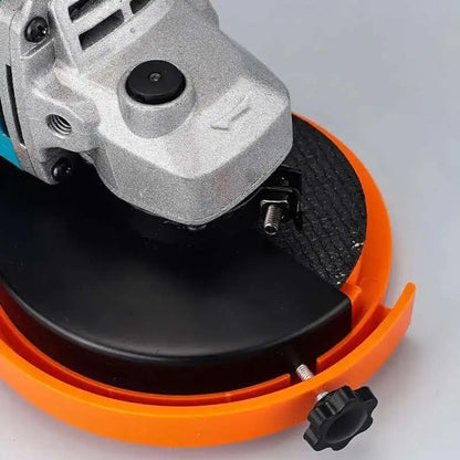 Drill Bit Sharpener Attachment for 4-1/2in & 5in Angle Grinders, Fits 1/8" to 1/2" (3-12.5mm) Bits, Heavy Duty High-Strength Tool for Restoring Old Bits (Orange)