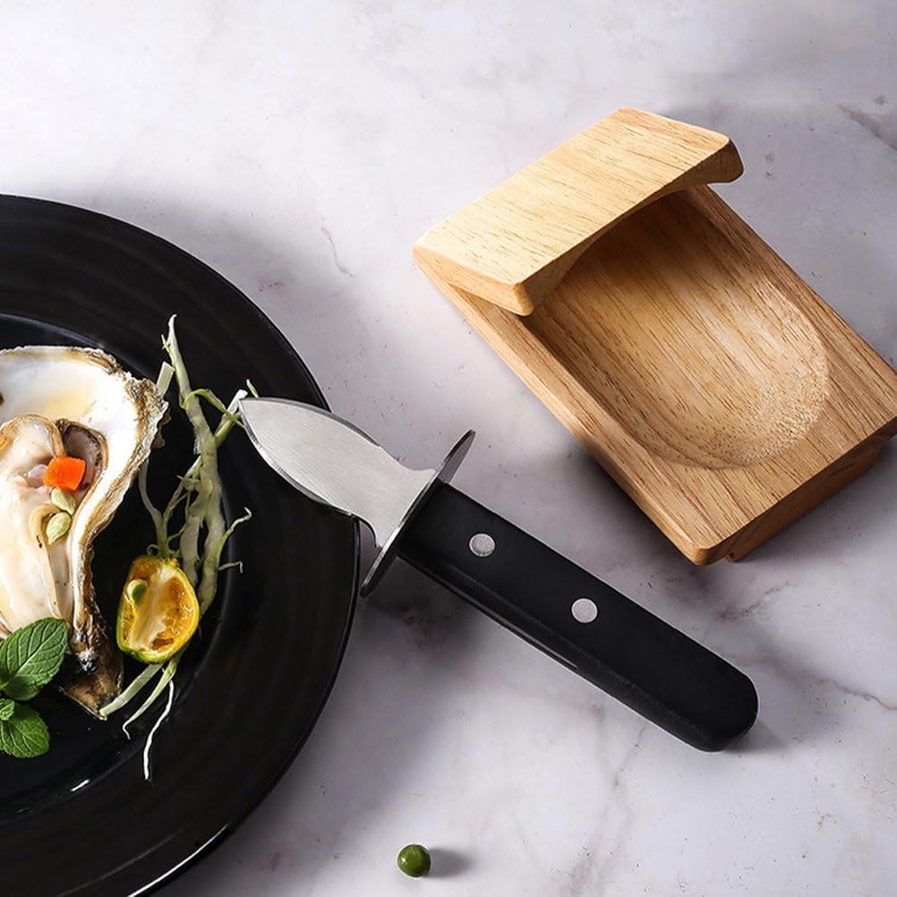 Oyster Shucking Opener Oyster Opener Seafood Clamp Tool Holder Shellfish Hand Shellcrab Oyster Knife Shucker Sheller Easy Install Easy to Use Seafood Tools Specialty Tools, Seafood Tools