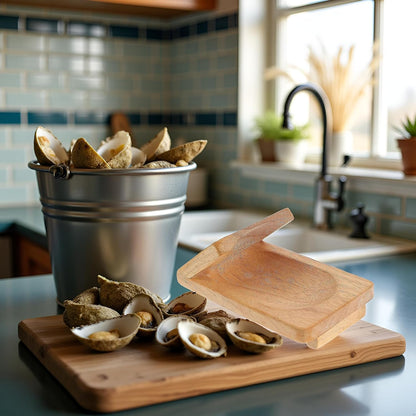 Oyster Shucking Opener Oyster Opener Seafood Clamp Tool Holder Shellfish Hand Shellcrab Oyster Knife Shucker Sheller Easy Install Easy to Use Seafood Tools Specialty Tools, Seafood Tools