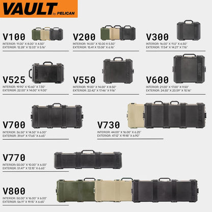 Vault V100 Hard Case (Camera, Pistol, Gear, Equipment)