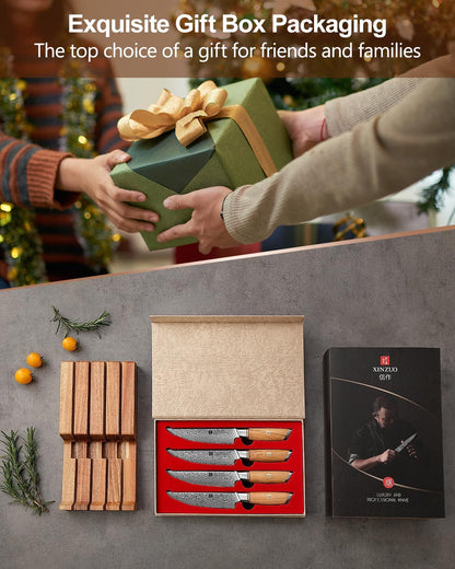 8.3 Inch Chef Knife 73 Layer Damascus Powder Steel, Professional Kitchen Cooking Knife Gyuto Knife, Hand Forged Sharp Blade Slicing Knife with Olive Wood Handle -Lan Series