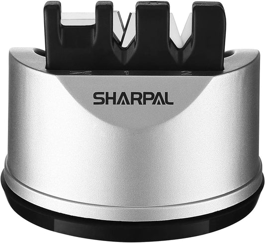 191H Knife Scissors Sharpener | Repairs, Restores & Sharpens, Straight, Serrated & Kitchen Knives, Versatile Sharpening Tool for Blades, Gifts for Home Cooks