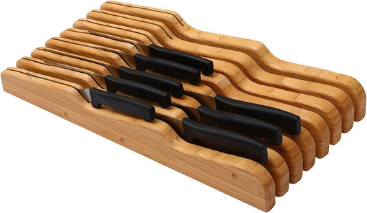 318 Bamboo in Drawer Knife Block - 8.75 in.