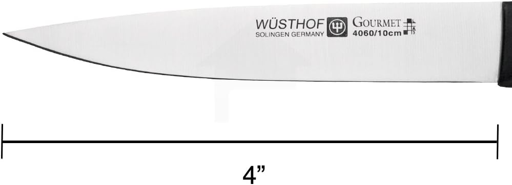 Wüsthof Gourmet Utility Knife, 4.5-Inch, Serrated