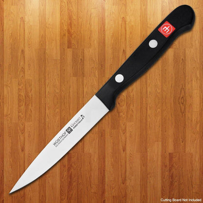 Wüsthof Gourmet Utility Knife, 4.5-Inch, Serrated