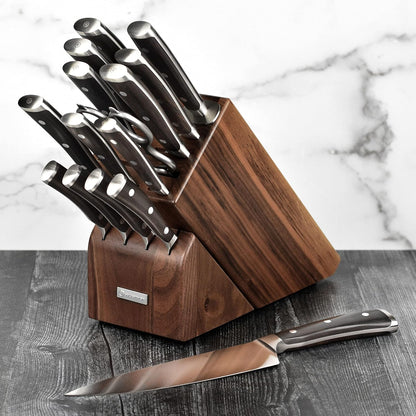 Wusthof IKON Blackwood 16 Piece Knife Block Set