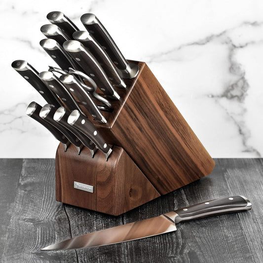Wusthof IKON Blackwood 16 Piece Knife Block Set