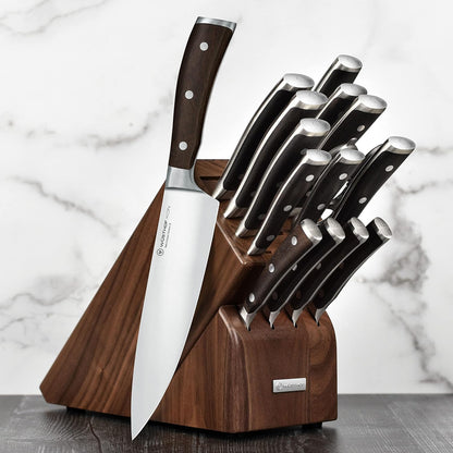 Wusthof IKON Blackwood 16 Piece Knife Block Set