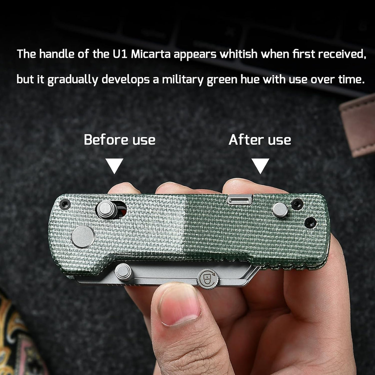 U1 Pro Multitool Folding Utility Knife with Folding Screwdriver