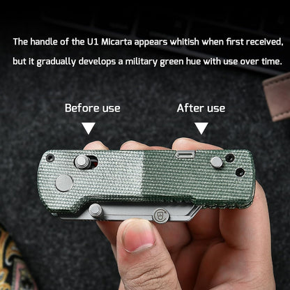U1 Pro Multitool Folding Utility Knife with Folding Screwdriver