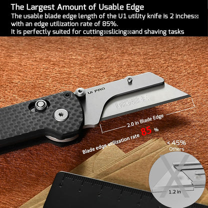 U1 Pro Multitool Folding Utility Knife with Folding Screwdriver