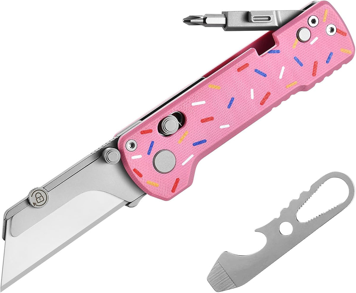 U1 Pro Multitool Folding Utility Knife with Folding Screwdriver