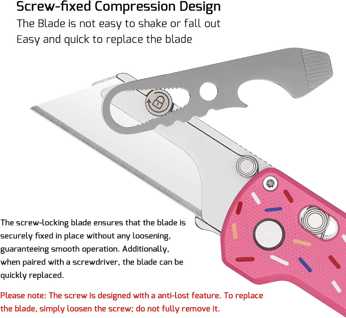 U1 Pro Multitool Folding Utility Knife with Folding Screwdriver