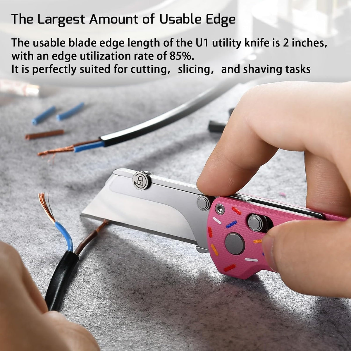 U1 Pro Multitool Folding Utility Knife with Folding Screwdriver