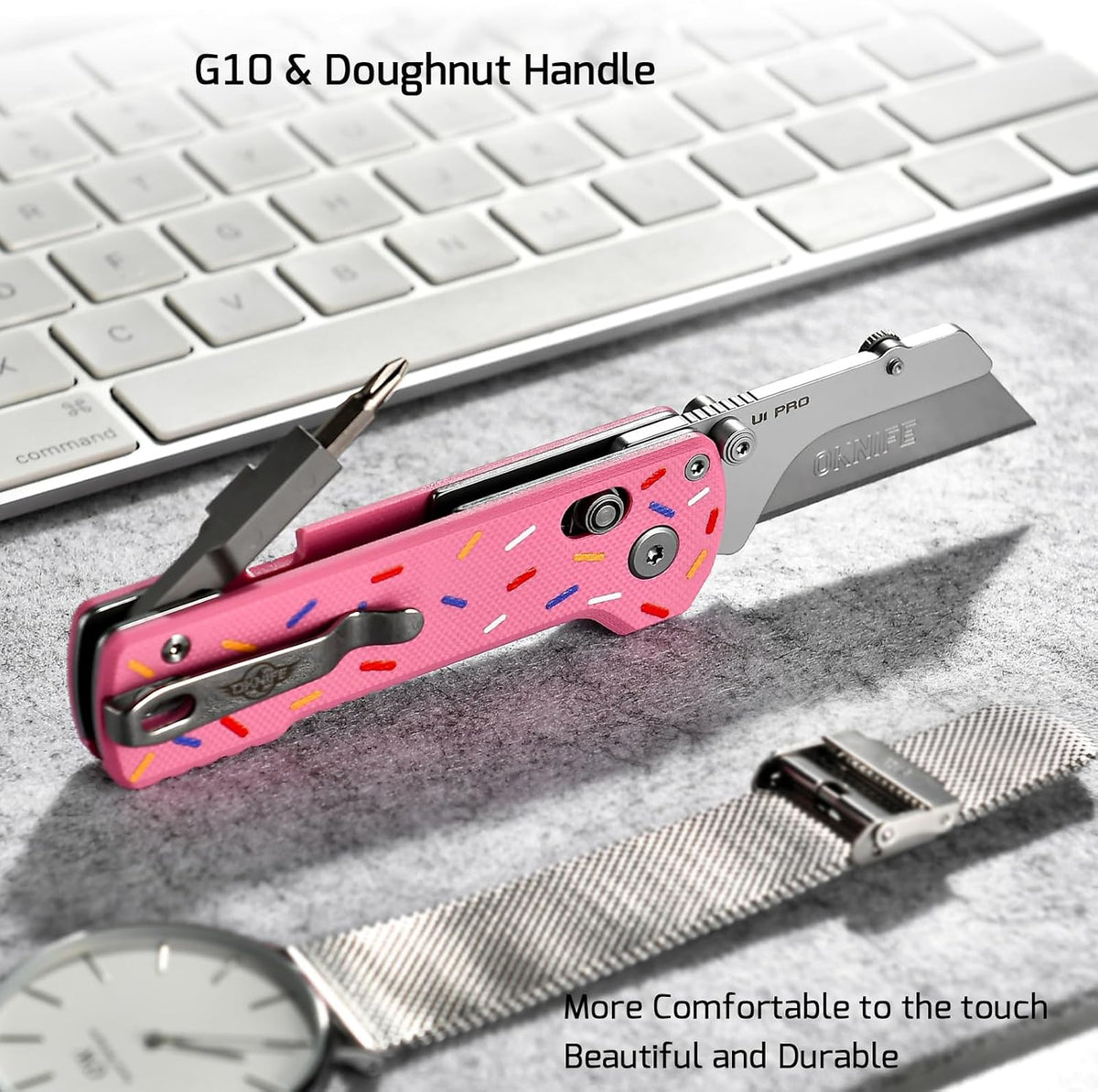 U1 Pro Multitool Folding Utility Knife with Folding Screwdriver