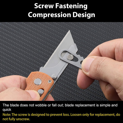 U1 Pro Multitool Folding Utility Knife with Folding Screwdriver