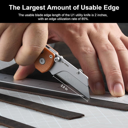U1 Pro Multitool Folding Utility Knife with Folding Screwdriver