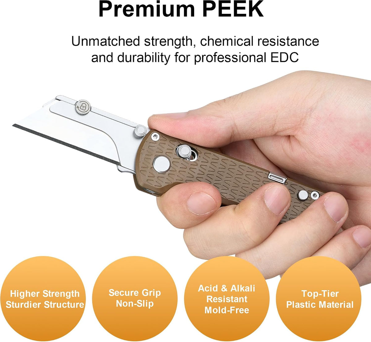 U1 Pro Multitool Folding Utility Knife with Folding Screwdriver