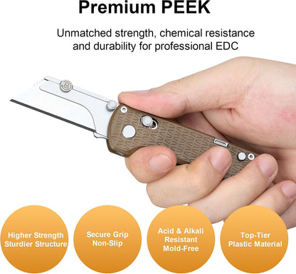U1 Pro Multitool Folding Utility Knife with Folding Screwdriver