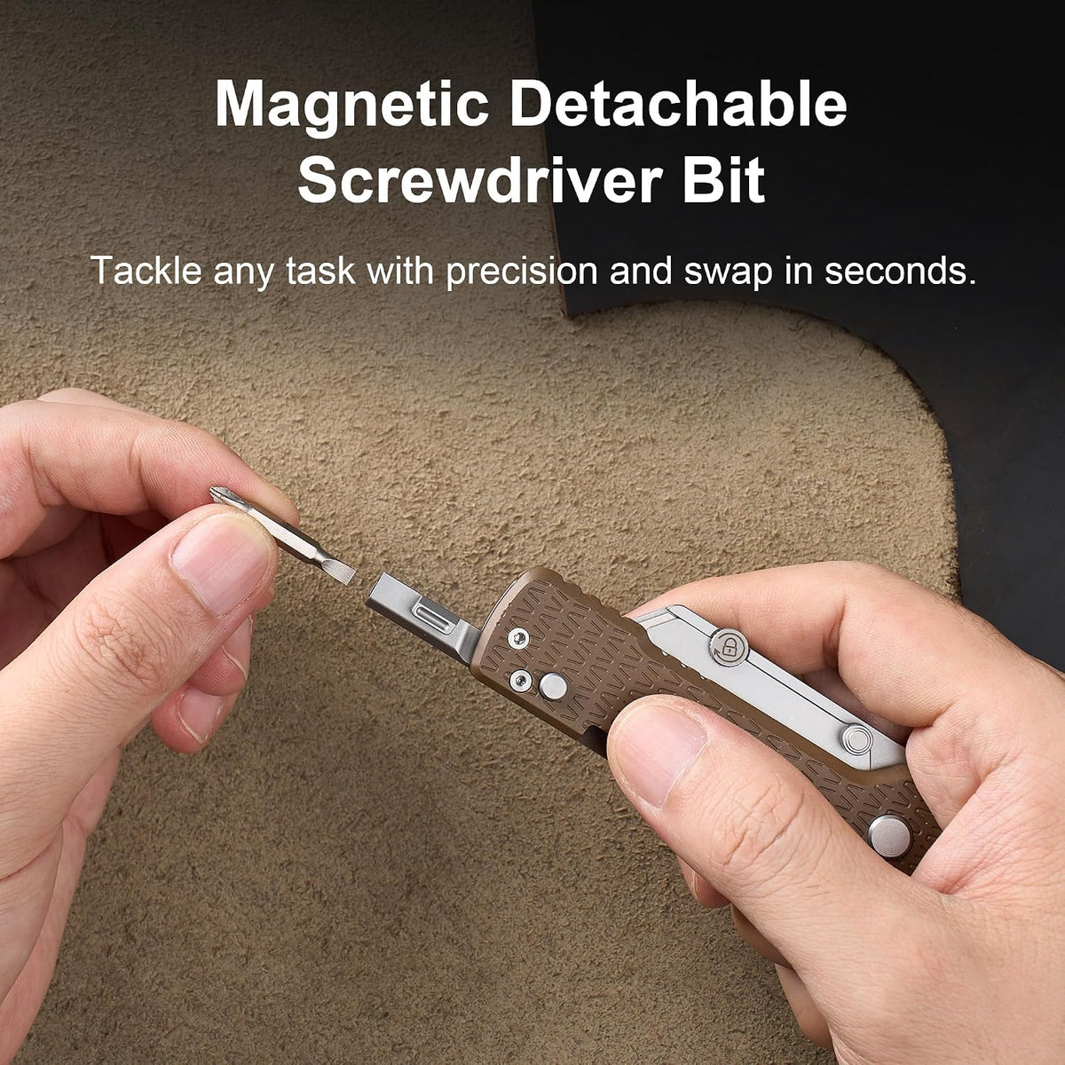 U1 Pro Multitool Folding Utility Knife with Folding Screwdriver