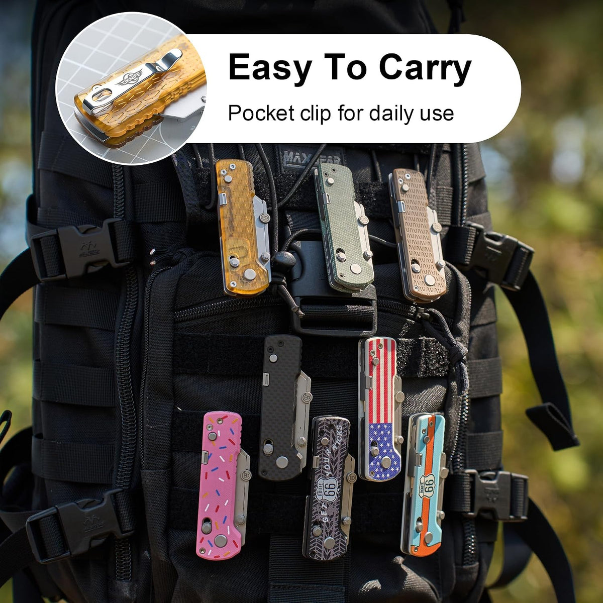 U1 Pro Multitool Folding Utility Knife with Folding Screwdriver