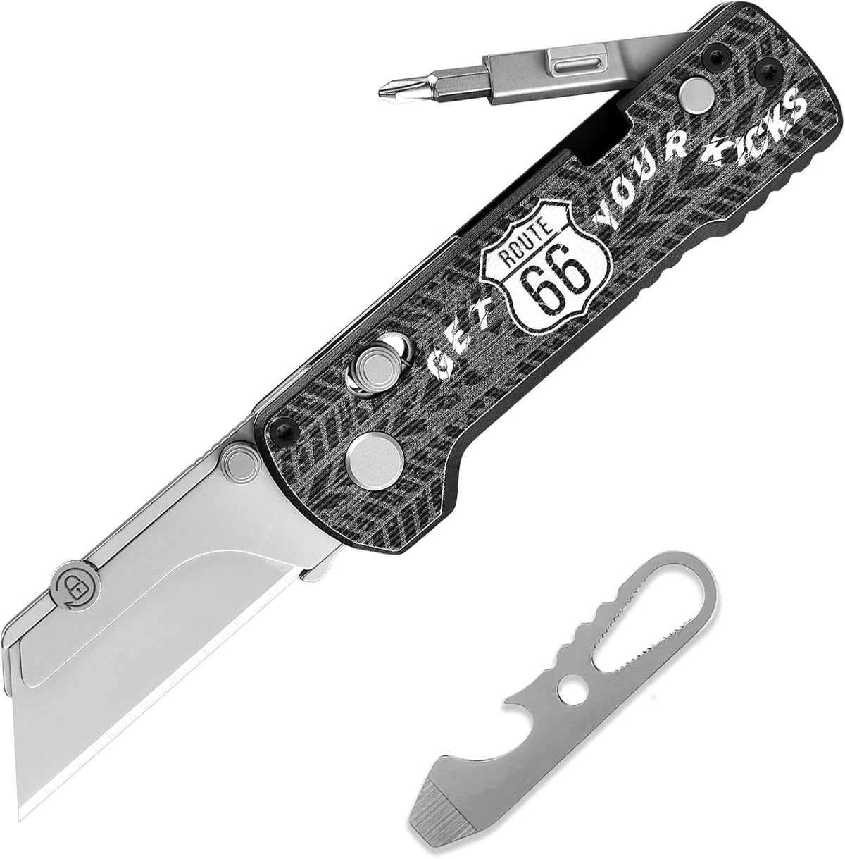 U1 Pro Multitool Folding Utility Knife with Folding Screwdriver