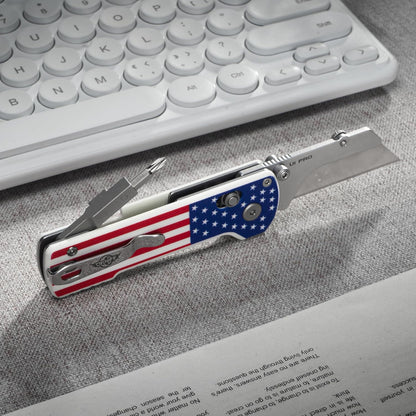 U1 Pro Multitool Folding Utility Knife with Folding Screwdriver