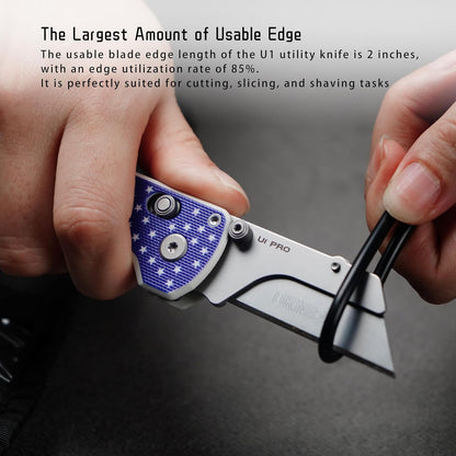 U1 Pro Multitool Folding Utility Knife with Folding Screwdriver