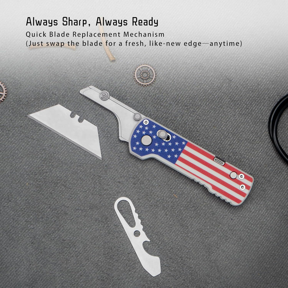 U1 Pro Multitool Folding Utility Knife with Folding Screwdriver