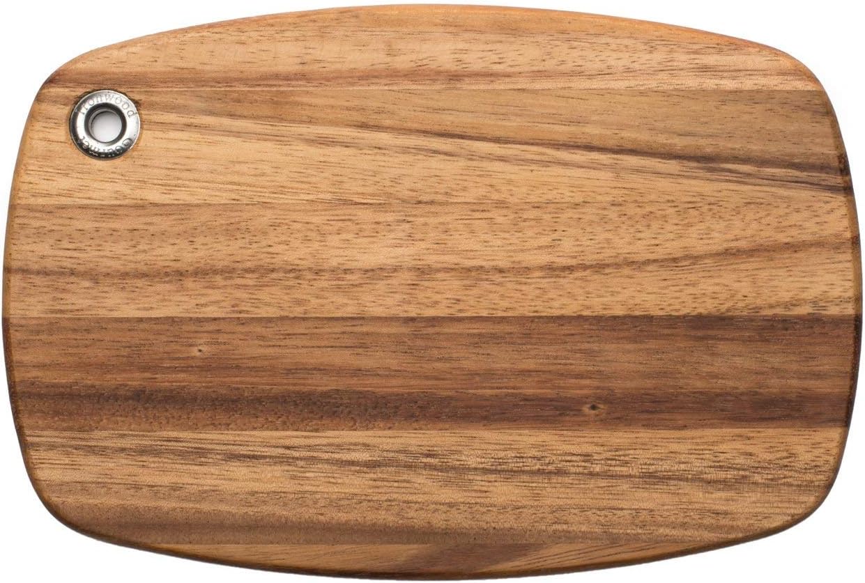 Gourmet Square Cutting Board, Acacia Wood 0.5 x 9 x 9 inches