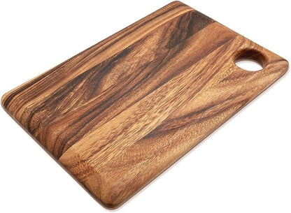 Gourmet Square Cutting Board, Acacia Wood 0.5 x 9 x 9 inches